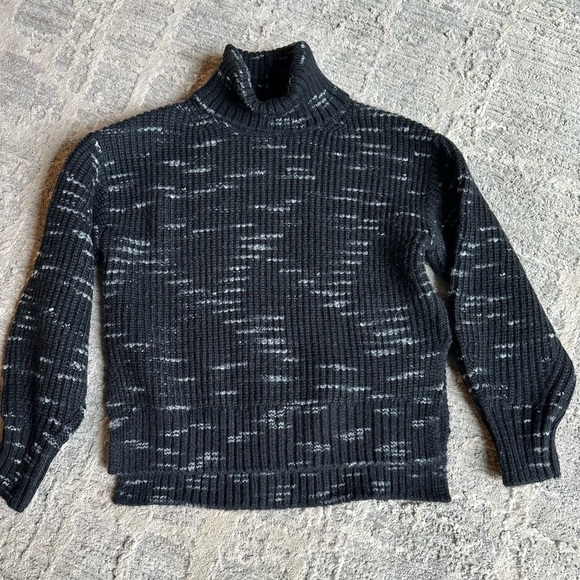 VARLEY Strick Marlena Oversized Pullover Sweater In Marbled‎ Black Size S - Picture 8 of 10